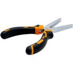 Szczypce płaskie ząbkowane szczęki 160 mm Jufisto