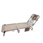 Leżanka plażowa IGUANA cappuccino