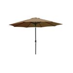 Parasol aluminiowy z wentylacją 300 cm cappucino