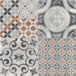 Gres szkliwiony G417 patchwork two 42 x 42 