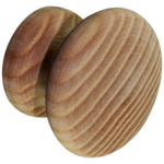 Gałka meblowa S87 JESION Ø35 mm surowy