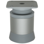 Noga meblowa Fi-40 mm H-60 mm aluminium wysoki ślizg