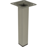 Noga meblowa kwadratowa 15 cm szara