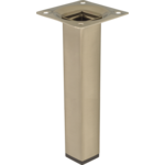 Noga meblowa kwadratowa 15 cm inox