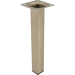 Noga meblowa kwadratowa 20 cm inox