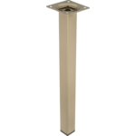 Noga meblowa kwadratowa 30 cm inox