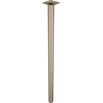 Noga meblowa okrągła 80 cm inox