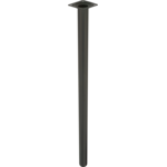 Noga meblowa okrągła 90 cm czarna