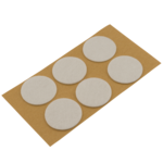 Podkładki filcowe samoprzylepne białe Ø40 6 szt.