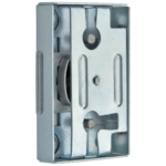 Zamek meblowy SAZ 30 ocynk biały STAHL