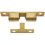 Zatrzask dwukulkowy 52 mm mosiądz 2 szt.