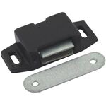 Zatrzask meblowy magnetyczny czarny 1