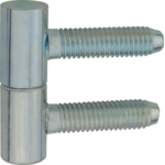 Zawias 12 x 35 mm ocynk biały 2 szt.