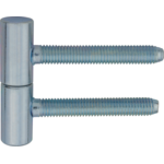 Zawias 13,5 x 60 mm ocynk biały 2 szt.