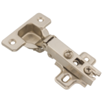 Zawias meblowy puszkowy 35 prosty drzwiowy nakładany 1 szt. + prowadnik