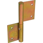 Zawias płetwowy okienny 100 mm ocynk L P