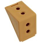 Złącze kątowe podwójne buk jasny 12 szt.