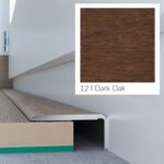 Profil podłogowy CS25 zakończeniowy dąb ciemny 1,2 m Arbiton