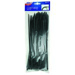 Nylonowe opaski zaciskowe czarne 4,8 x 300 mm 25 szt.