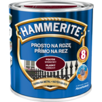Farba Prosto Na Rdzę Wiśniowy Połysk 0,25 l Hammerite