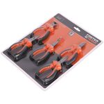 Szczypce mini - komplet 5 szt. FASTER TOOLS