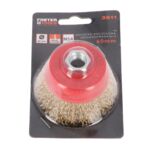 Szczotka doczołowa M14 - mosiądzowana 60 mm FASTER TOOLS