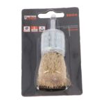 Szczotka doczołowa trzpień - mosiądzowana 30 mm FASTER TOOLS