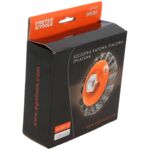 Szczotka kątowa splatana M14 - stalowa 120 mm FASTER TOOLS