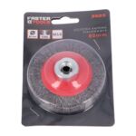 Szczotka kątowa M14 - stalowa 80 mm FASTER TOOLS