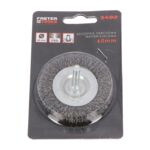 Szczotka tarczowa trzpień - stalowa 60 mm FASTER TOOLS