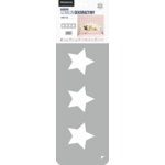 Szablon border nr 142 Stars Primacol Decorative