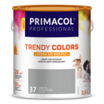 Farba Trendy Colors ciemny szary (37) 2,5 l Primacol Professional