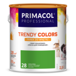 Farba Trendy Colors ciemny zielony (28) 2,5 l Primacol Professional