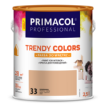 Farba Trendy Colors cynamonowy (33) 2,5 l Primacol Professional