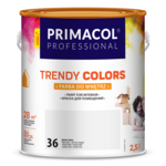 Farba Trendy Colors jasny szary (36) 2,5 l Primacol Professional