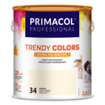 Farba Trendy Colors waniliowy (34) 2,5 l Primacol Professional