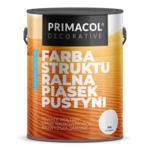 Farba strukturalna Piasek pustyni biały 10 l Primacol Decorative