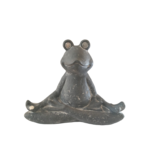 Lampa solarna figura żaba joga 36 cm