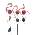 Lampa solarna flaming różowy 81,3 cm 