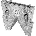 Klin metalowy do siekier i młotków nr 5 zestaw 3 szt. Drel 