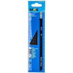 Brzeszczot do wyrzynarek z chwytem typu "T" drewno/plastik 155 mm zestaw 5 szt. Drel