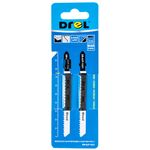 Brzeszczot do wyrzynarek z chwytem typu "T" drewno 75 mm zestaw 2 szt. Drel