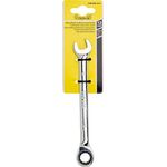 Klucz płasko-oczkowy z grzechotką 72T 12 mm Drel