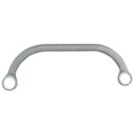 Klucz oczkowy dwustronny wygięty 19 x 22 mm Drel