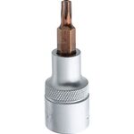 Nasadka Torx wewnętrzny z otworem TT27 x 55 mm 1/2'' Jufisto