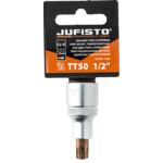 Nasadka Torx wewnętrzny z otworem TT50 x 55 mm 1/2'' Jufisto