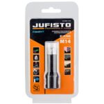 Otwornica z nasypem diamentowym 15 mm M14 diament lutowany Jufisto