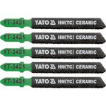 Brzeszczot do wyrzynarki ceramika typ T 5 sztuk