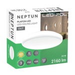 Plafon ORO-NEPTUN-24W-DW-MIC