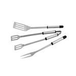 Sztućce do grilla 3 częściowe INOX